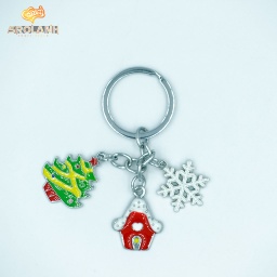 [KCN0050MX] Keychain Christmas 3 Metal 0050