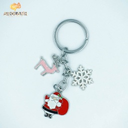 [KCN0057MX] Keychain Christmas 3 Metal 0057