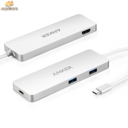 [HUB0017SI] ANKER Premium USB-C Hub With HDMI & Power Delivery