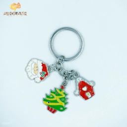 [KCN0070MX] Keychain Christmas 3 Metal 0070