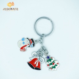 [KCN0076MX] Keychain Christmas 3 Metal 0076