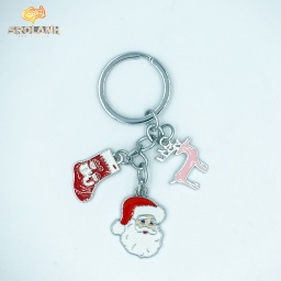 [KCN0080MX] Keychain Christmas 3 Metal 0080