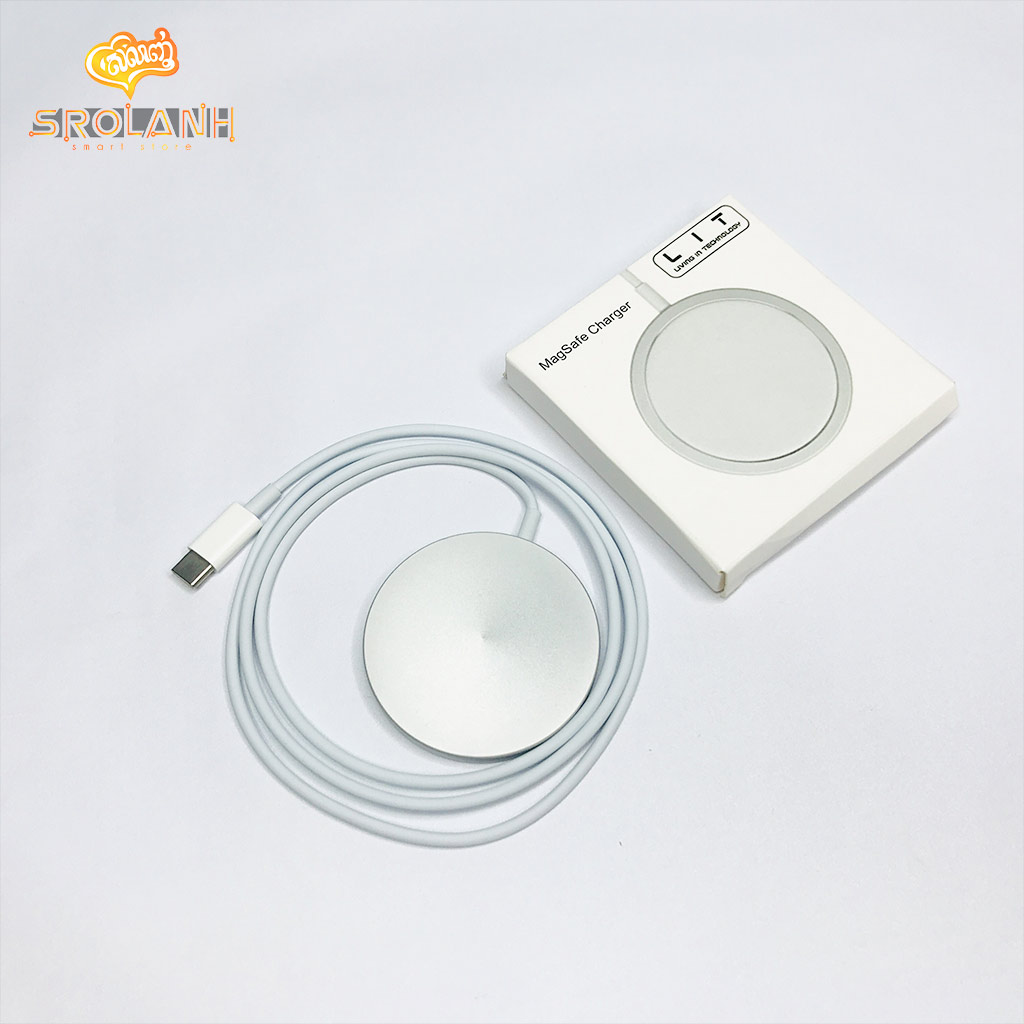 LIT The Magnetic Wireless Charger Type-C length 1M 15W WLMAG-A02