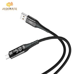 [DAC0753BL] XO 2.4A Digital Display  USB Cable for Micro  1M NB162 