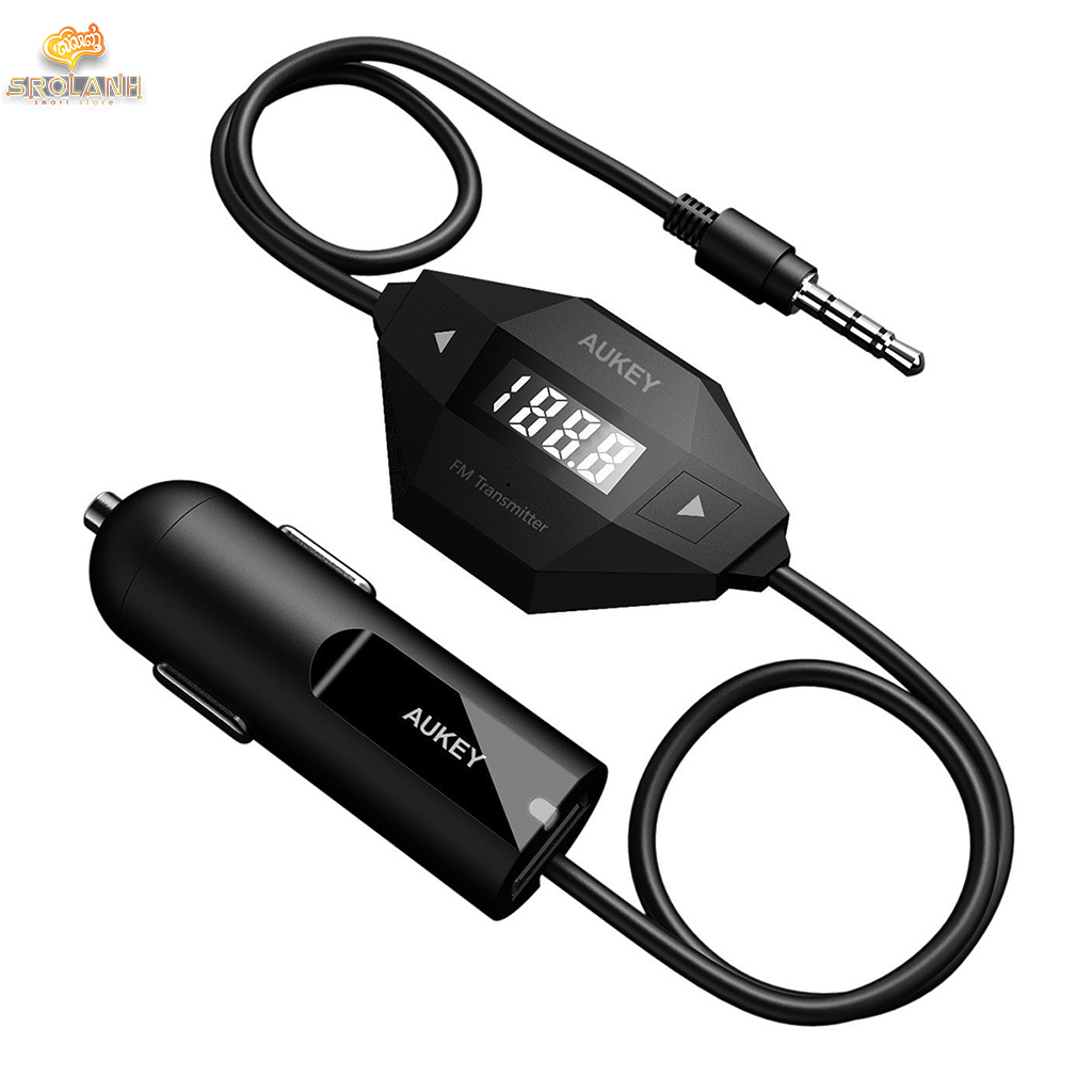 AUKEY Car Charger and FM Transmitter BT-C4