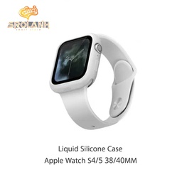 [SWC0025WH] Uniq Lino Liquid Silicone Case Apple Watch S4/5 38/40MM