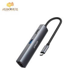 [HUB0090GR] ANKER Premium 5 in 1 USB-C Hub HDMI/Ethernet/USB3.0