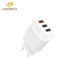 [CHG0297WH] XO L72 EU QC3.0+2.1A 3USB Charger