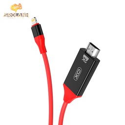 [HUB0098BLRE] XO GB006 Lighting to DMI+USB 2K 60HZ Audio Cable 1.8M