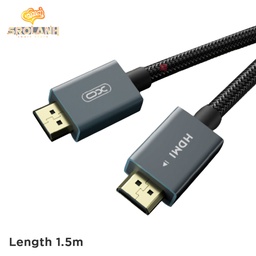 [HUB0101BL] XO GB001 HDMI TO HDMI 1.5M Aluminum housing