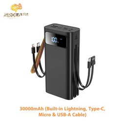 [POW0379BL] XO PR142 Power Bank with Cable  30000mAh