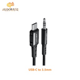 [HUB0109BL] ACEFAST C1-08 USB-C To 3.5mm Aluminum Alloy Audio Cable