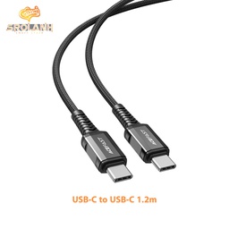[DAC0822BL] ACEFAST C1-03 USB-C To USB-C Aluminum Alloy Charging Data Cable