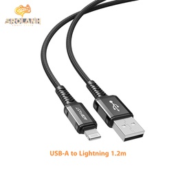 [DAC0823BL] ACEFAST C1-02 USB-A To Lightning Aluminum Alloy Charging Data Cable