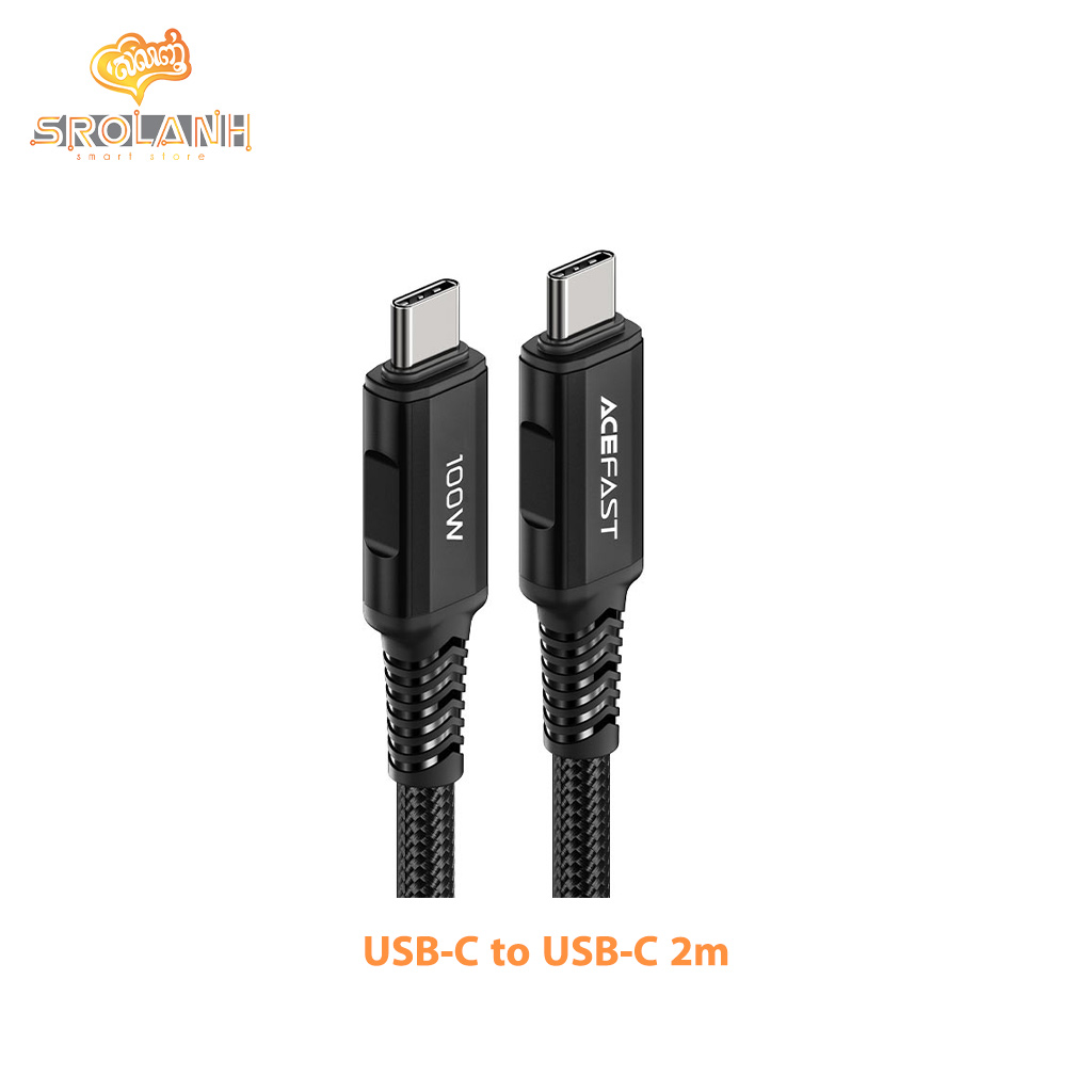 ACEFAST C4-03 USB-C To USB-C 100W Aluminum Alloy Charging Data Cable