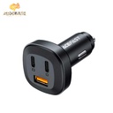 ACEFAST B3 66W ( USB-C + USB-C + USB-A ) Three-Port Metal Car Charger