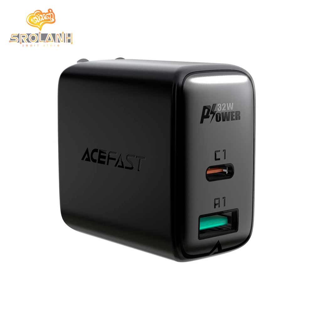ACEFAST A7 PC32W (USB-C+USB-A) Dual Port Charger (US)