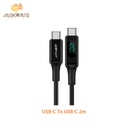 ACEFAST C6-03 USB-C To USB-C 100W Zinc Alloy Digital Display Braided Charging Data Cable