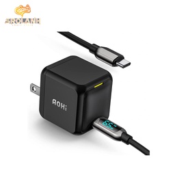 [CHG0329BL] AOHi MagCube PD 65W Fast Charge with Cable USB-C to USB-C