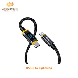 [DAC0871BL] AOHi Magline Pro+ USB-C to Lightning LED Display Cable 4ft/1.2m