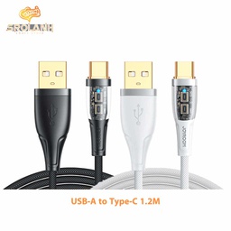 Joyroom Intelligent Power-Off USB-A to Type-C 3A 1.2M S-UC027A3