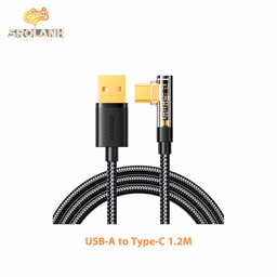 [DAC0891BL] Joyroom 3A USB-A to Type-C Right Angle Fast Charging 1.2M S-UC027A6 