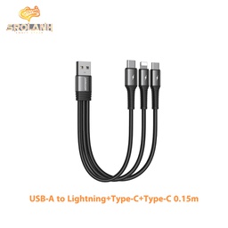[DAC0895BL] Joyroom 3-in-1 (Lightning+TypeC+TypeC) 0.15M S-01530G11