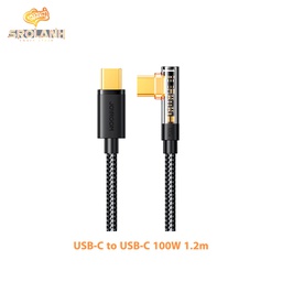 [DAC0908BL] Joyroom Right Angle Type-C to Type-C 100W 1.2M S-CC100A6