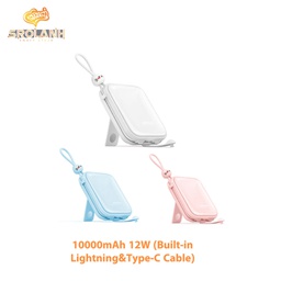 Joyroom Cutie Series 12W Power Bank with Kickstand (Lightning&Type-c dual) JR-L009