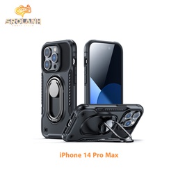 [IPC1134BL] Joyroom Phone Case (PC+TPU+Aluminum alloy Bracket) iPhone 14Pro Max JR-14S4