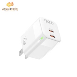 [CHG0361WH] XO CE07(US) Dual PD 35W GaN Lamp Display Fast Charger