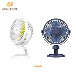 XO MF78 4-inch desktop/bracket adjustable angle fan 1200mAh