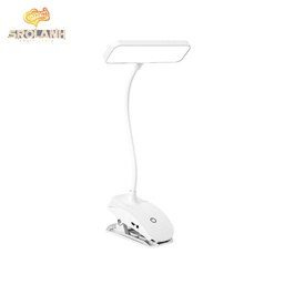 [LED0081WH] XO OZ06 Desktop Bedside Tricolour Clip Desk Lamp 800mAh