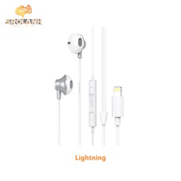 [WIE0187WH] XO EP71 original series cracked version Lightning in ear metal digital call earphones