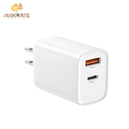 [CHG0381WH] XO L116 (US) PD30W/QC18W (1USB-C+1USB-A) fast charging charger