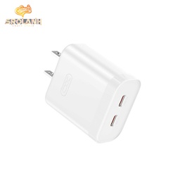 [CHG0383WH] XO L105 (US) 35W Dual Type-c Port Fast Charger