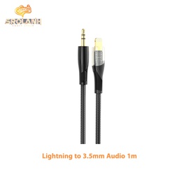[HUB0163BL] XO NB-R241A Lightning to 3.5 Transparent Audio