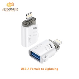 [HUB0168WH] XO USB-A female to Lightning OTG adapter(with lanyard) NB256A