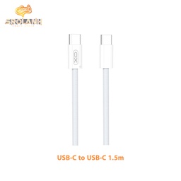 [DAC1004WH] XO NB-Q260B iPhone15 Type-c TO Type-c 60W 1.5m  Braided Charging Cable
