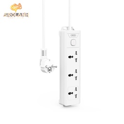 [CHG0392WH] XO WL17 (EU) Long row 3AC Socket with Main Switch