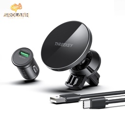 [CAR0285BL] XO TK-26 Magnetic Absorber Wireless Car Charger