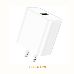 [CHG0393WH] BOROFONE Wall charger Spring QC3.0 (US)-BA72