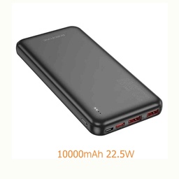 [POW0457BL] BOROFONE 10000mAh Fully Compatible Fast Charging (USB-C 20W/USB-A 22.5W)+QC3.0 BJ38