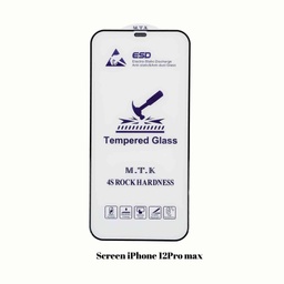 [IPS0578CL] Hoco ESD4S  Full stick Anti-Fingerprint, Ultra clearness full cover tempered for iPhone12 Pro MAX