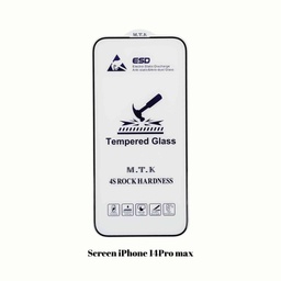 [IPS0580CL] Hoco ESD4S  Full stick Anti-Fingerprint, Ultra clearness full cover tempered for iPhone14 Pro MAX