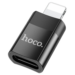 [HUB0177BL] HOCO UA17 Lightning male to Type-C female adapter support 2.0 charging and data transfer