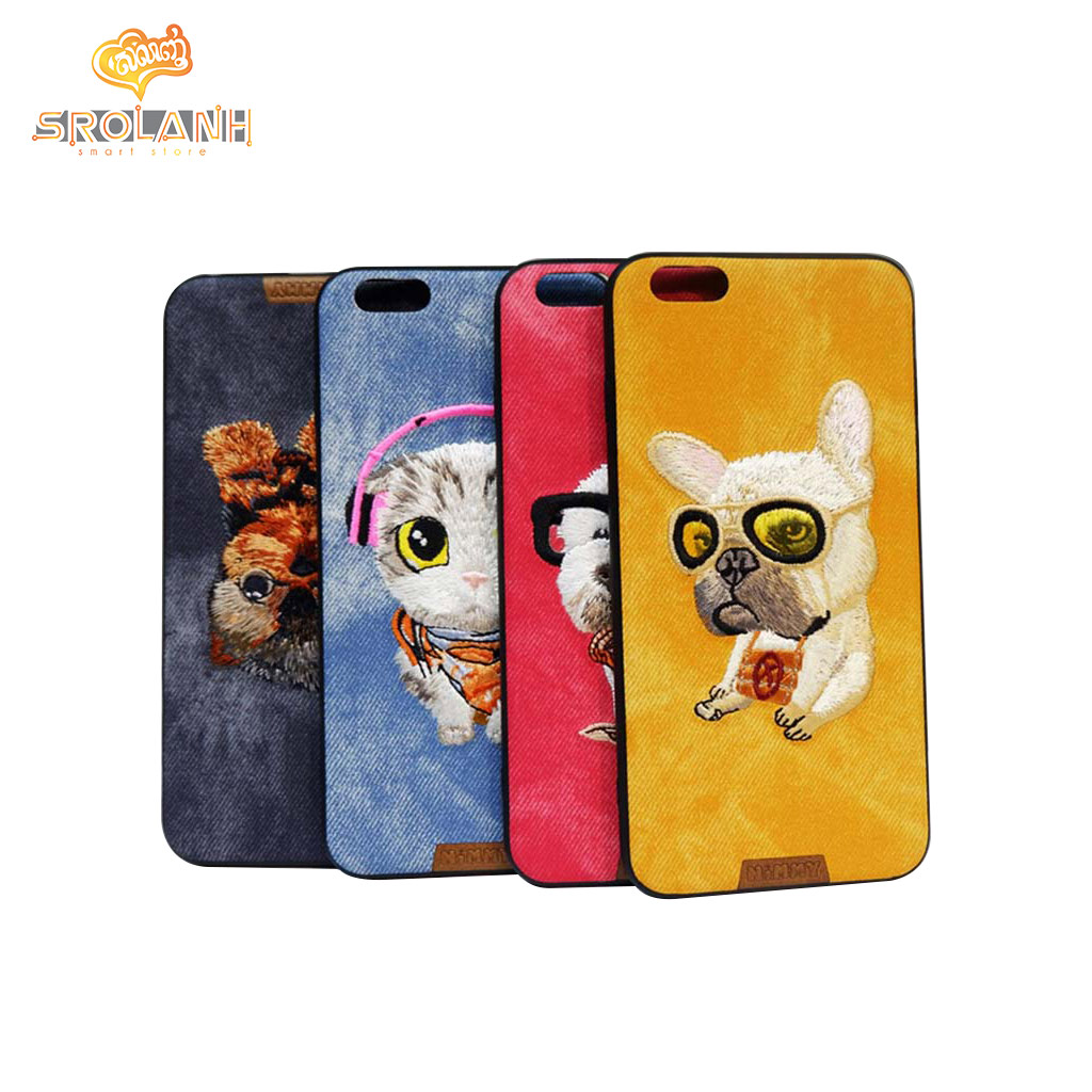 Cell phone Leather case Nimmy dog for iphone6