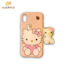 [IPC261MI] Classic case kitty with cartoon chains for iphone X