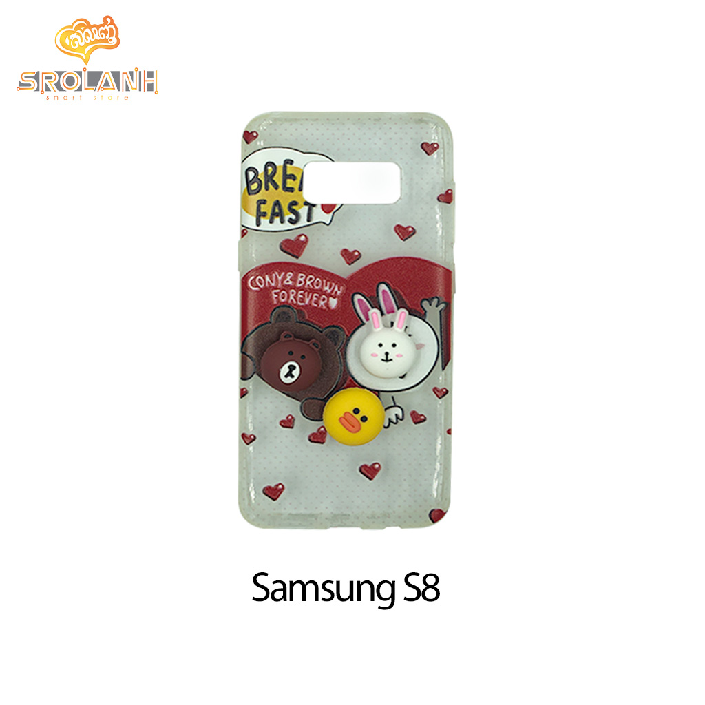 Classic case red heart for samsung S8