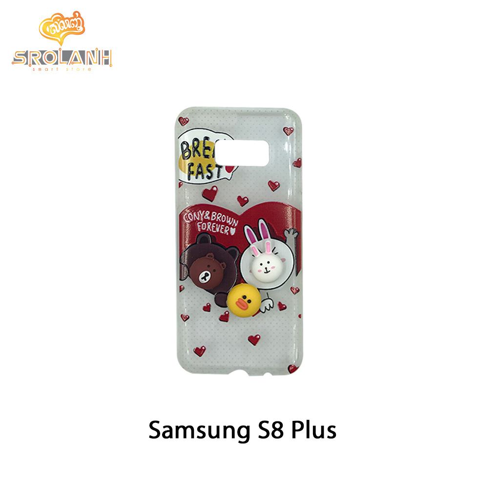 Classic case red heart for samsung S8 plus